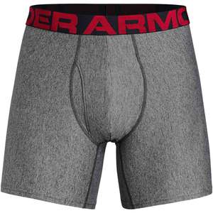 Under Armour Men's Tech 2-Pack Boxerjock Underwear - Gray - S