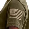 Under Armour Women's Freedom Flag Short Sleeve Casual Shirt - Desert Sand - L - Desert Sand L