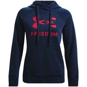 Under Armour Women's Freedom Rival Casual Hoodie - Academy - L