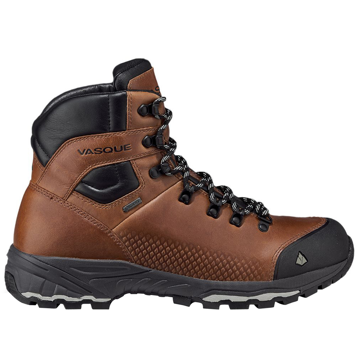 Vasque Men's St. Elias GORE-TEX Waterproof High Hiking Boots - Cognac ...