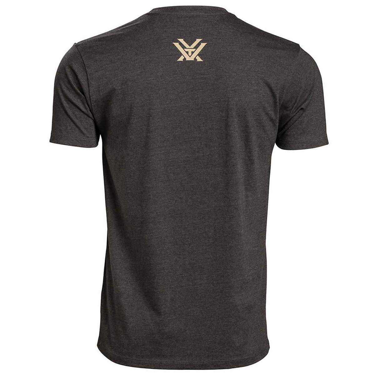 Vortex Men's Full Tine Short Sleeve Shirt - Charcoal Heather - XXL ...