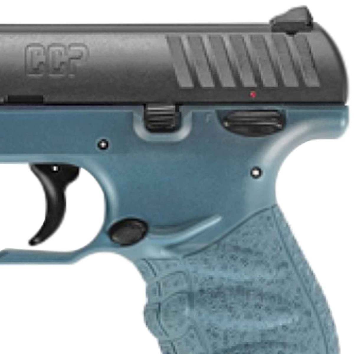 Walther Ccp M2 9mm Luger 354in Blue Titaniumblack Pistol 81 Rounds Blue Sportsmans 2582