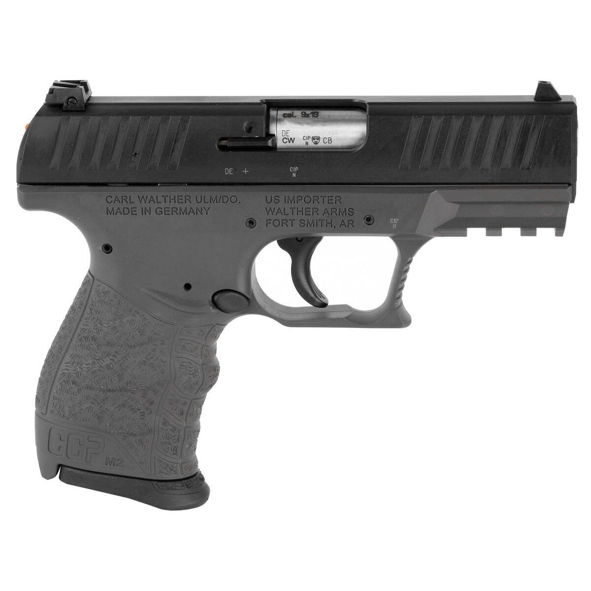 Walther Ccp M2 9mm Luger 354in Tungsten Gray Pistol 81 Rounds Sportsmans Warehouse 5517