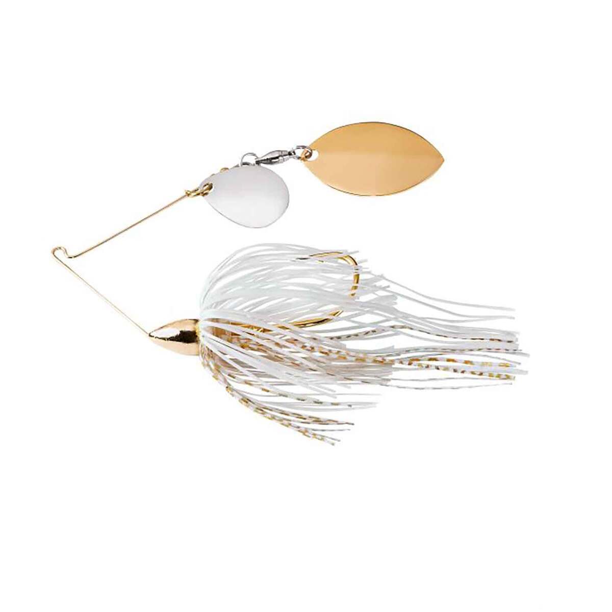 War Eagle Finesse Spinnerbait White Gold
