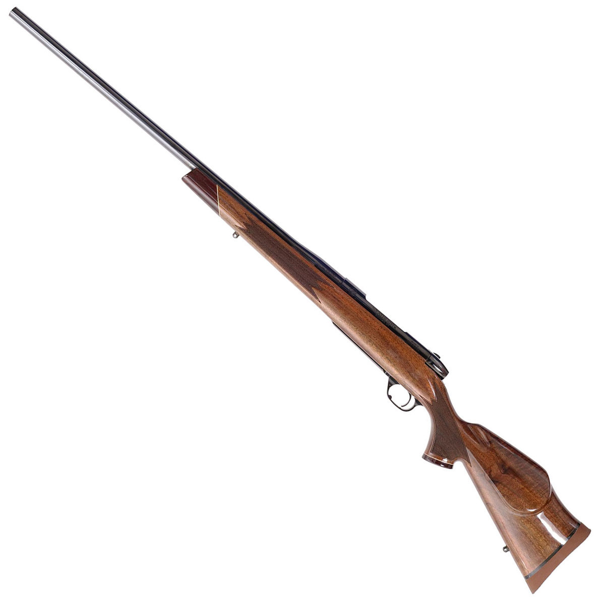 Weatherby Mark V Deluxe Gloss Walnut Bolt Action Rifle - 338-378 ...