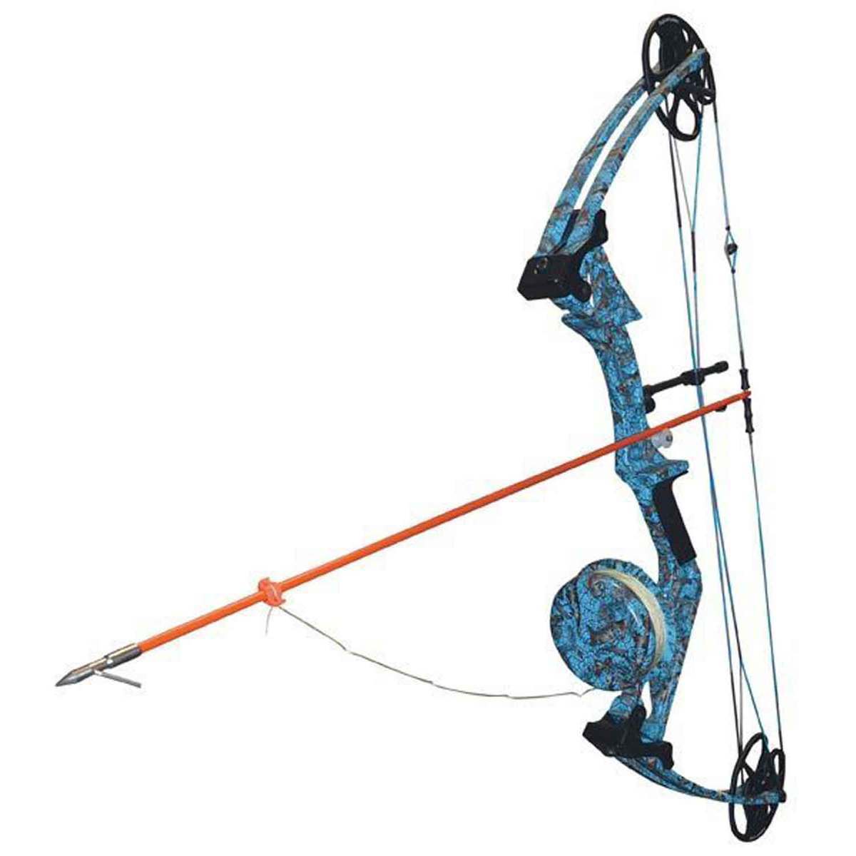 Bowfishing Reel Seat Spincast Reel Line Set Archery Compound Bow Fishing  Hunting