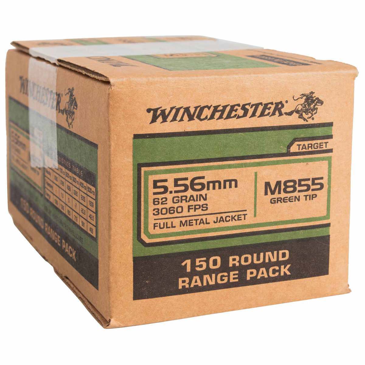 Winchester 5.56mm NATO 62gr FMJLC Rifle Ammo - 20 Rounds | Sportsman's ...