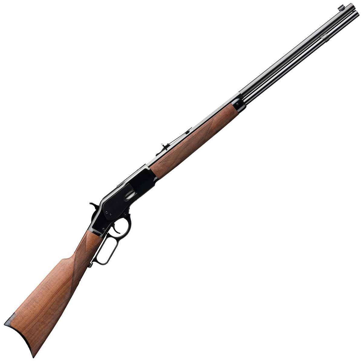 Winchester Model 1873 Deluxe Sporter Blackwalnut Lever Action Rifle 45 Long Colt 24in