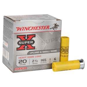 Winchester Super X High Brass Upland & Small Game, 20 Gauge, 2 3/4