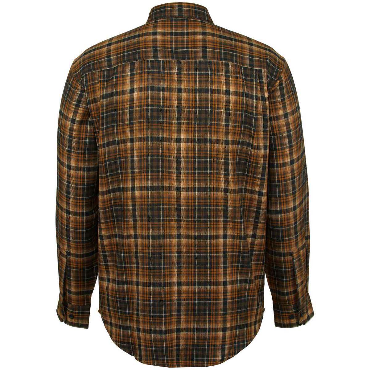 Wolverine Men's Escape Flannel Long Sleeve Shirt - Copper - XXL ...