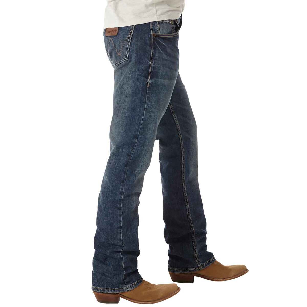 Wrangler Men's Retro Slim Fit Low Rise Boot Cut Jeans | Sportsman's ...