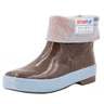 XTRATUF Youth Salmon Sisters Legacy Rubber Deck Boots - Chocolate/Jellyfish - Size 3 - Chocolate 3