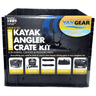 YakGear Kayak Angler Kit in Crate - Starter Kit - Black