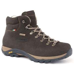 Zamberlan Men's Trail Lite EVO Waterproof Mid Hiking Boots - Dark Brown - Size 10.5
